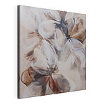 Tableaux Peinture représentant des fleurs sur un fond blanc