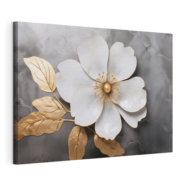 Motif floral raffiné sur fond Tableaux Motif floral raffiné sur fond
