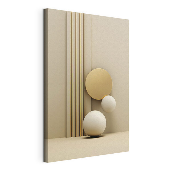 Des formes modernes dans des teintes douces Tableaux Des formes modernes dans des teintes douces