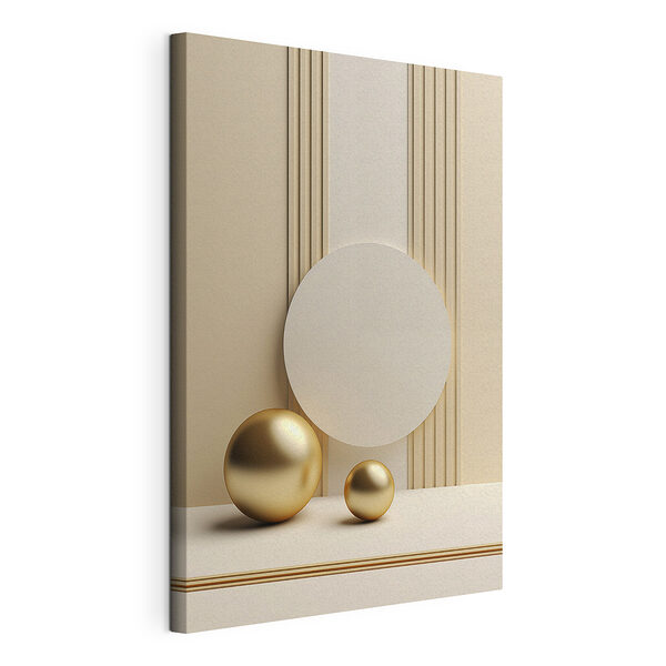 Tableaux Formes abstraites dans des tons chauds