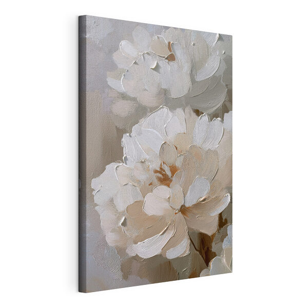 Tableaux Fleurs délicates aux teintes douces