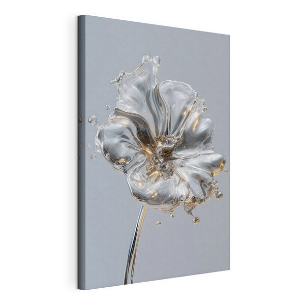 Tableaux Sculpture florale fluide et en mouvement