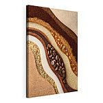 Tableaux Des tourbillons de textures et de couleurs terreuses