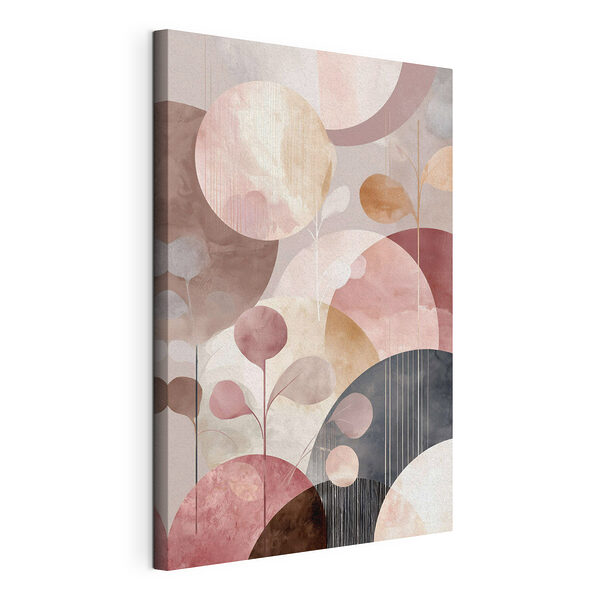Tableaux Des formes fluides aux teintes douces