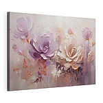 Tableaux Peinture représentant des fleurs sur fond blanc