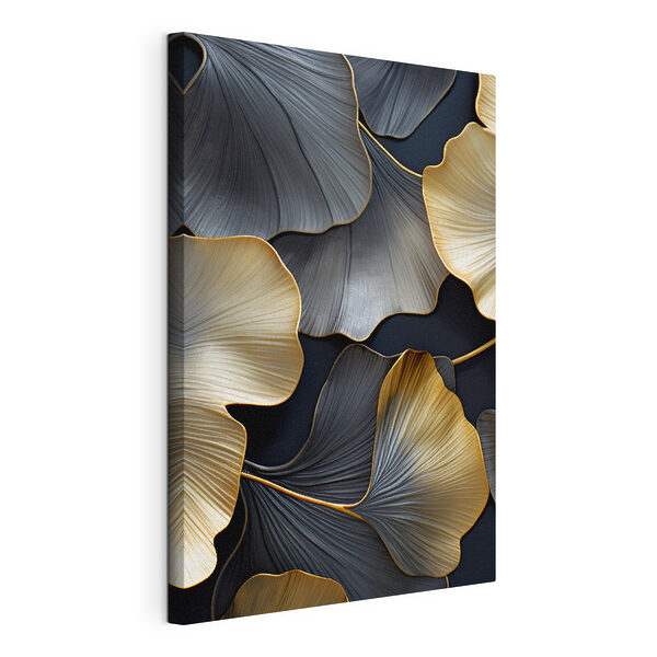 Des feuilles aux motifs complexes, disposées avec élégance Tableaux Des feuilles aux motifs complexes, disposées avec élégance
