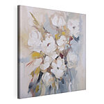 Tableaux Peinture représentant des fleurs sur un fond blanc