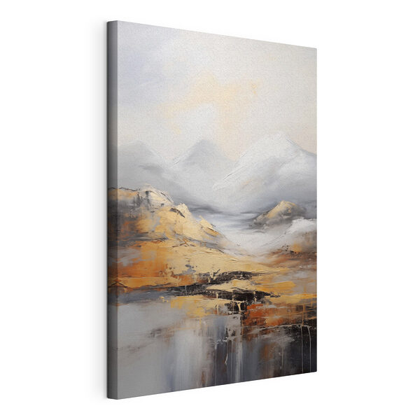 Tableaux Peinture représentant des montagnes et de l'eau