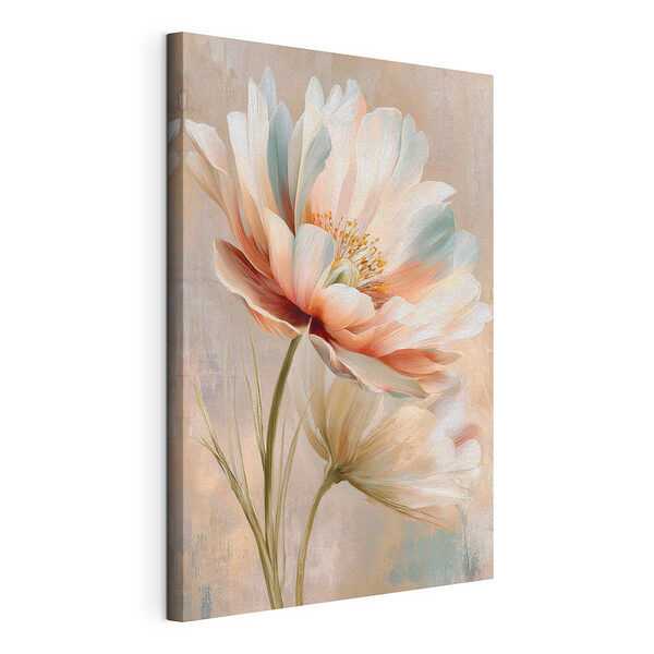 - Des fleurs délicates aux teintes pastel douces Tableaux - Des fleurs délicates aux teintes pastel douces
