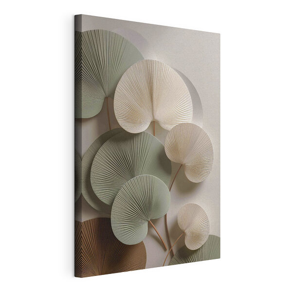 Ensemble de feuilles de papier rondes Tableaux Ensemble de feuilles de papier rondes