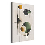Tableaux Formes abstraites aux couleurs douces