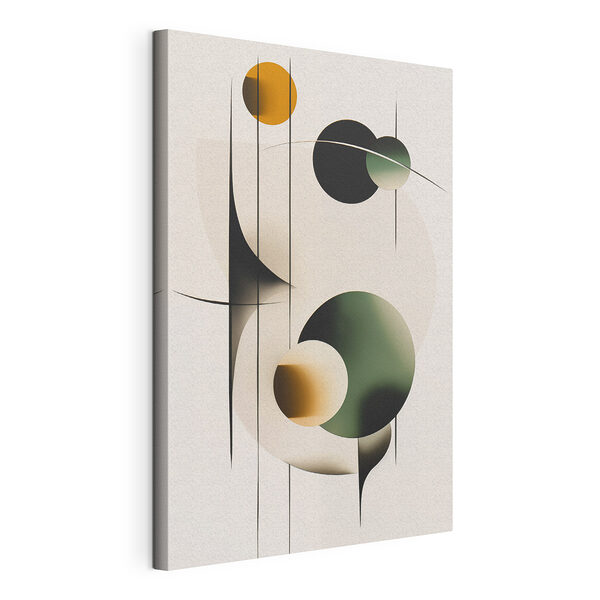 Formes abstraites aux couleurs douces Tableaux Formes abstraites aux couleurs douces