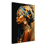 Tableaux Femme portant un foulard