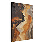 Tableaux Expression abstraite dans des teintes chaudes