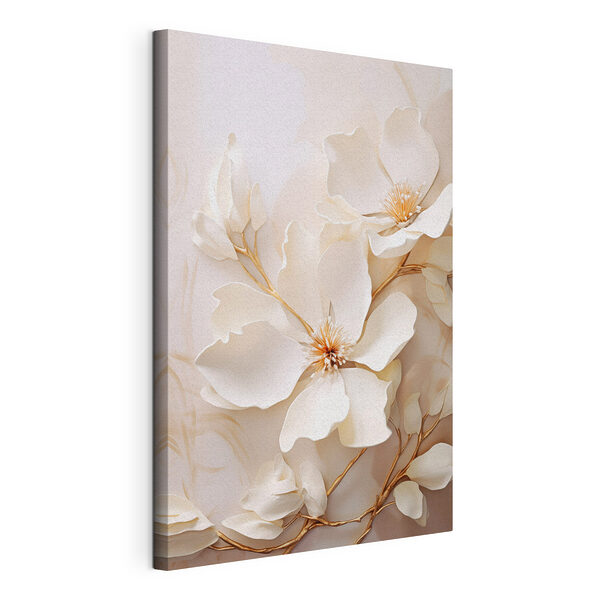 Des fleurs délicates sur un fond doux Tableaux Des fleurs délicates sur un fond doux