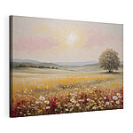 Tableaux Peinture représentant un champ de fleurs
