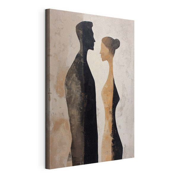 Tableau représentant un homme et une femme Tableaux Tableau représentant un homme et une femme