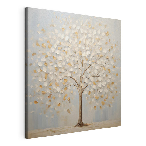 Peinture représentant un arbre avec des feuilles Tableaux Peinture représentant un arbre avec des feuilles