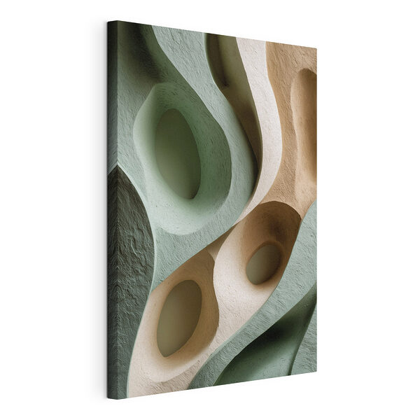 Des formes fluides aux couleurs douces Tableaux Des formes fluides aux couleurs douces