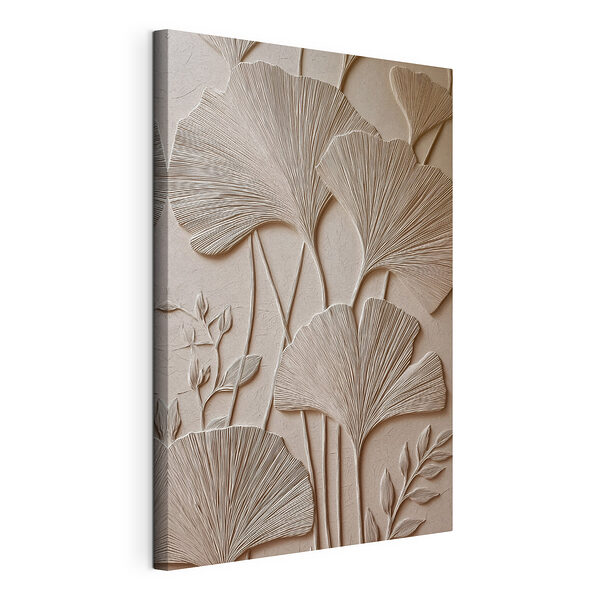Tableaux Décoration murale avec des feuilles et des fleurs