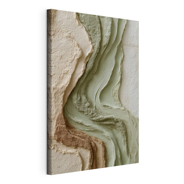 Des courbes douces dans des tons ocres Tableaux Des courbes douces dans des tons ocres