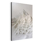 Tableaux Montagne blanche enneigée