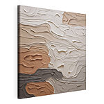 Tableaux Textures abstraites aux teintes chaudes