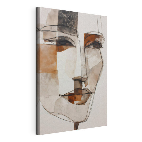 Dessin d'un visage Tableaux Dessin d'un visage