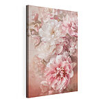 Tableaux Bouquet de fleurs roses et blanches