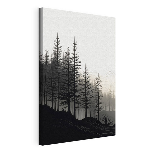 Tableaux Forêt avec des arbres en arrière-plan