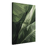 Tableaux Des feuilles d'un vert luxuriant en parfaite harmonie