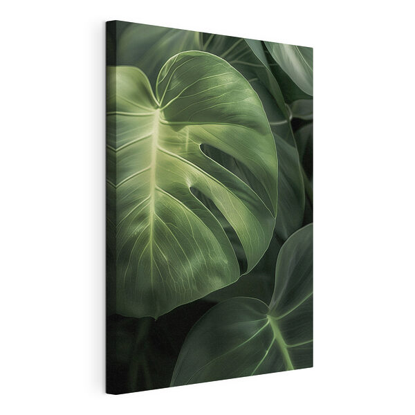 - Des feuilles d'un vert luxuriant en parfaite harmonie avec la nature Tableaux - Des feuilles d'un vert luxuriant en parfaite harmonie avec la nature
