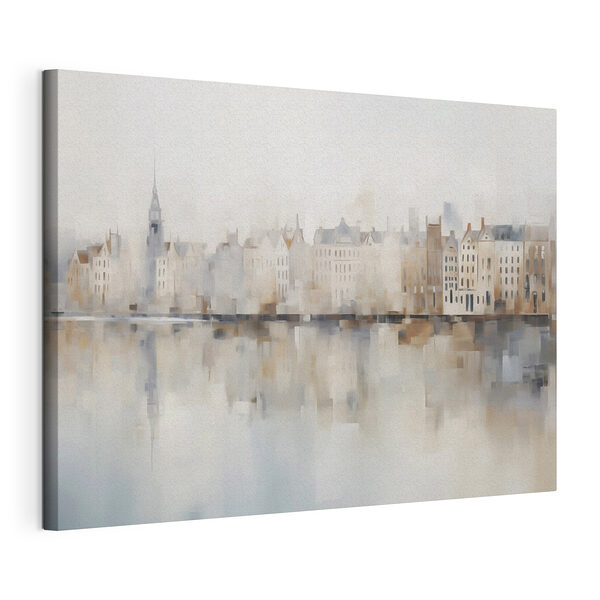 Tableaux Aquarelle représentant une ville