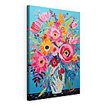 Tableaux Peinture représentant des fleurs dans un vase