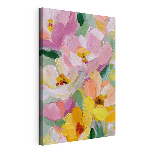 Des fleurs éclatantes dans une joyeuse harmonie Tableaux Des fleurs éclatantes dans une joyeuse harmonie