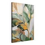 Tableaux Des feuilles aux traits audacieux, comme des coups de pinceau artistiques