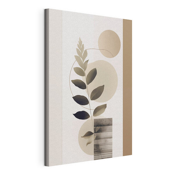 Tableaux Une feuille sur une branche