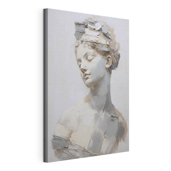 Tableaux Buste en plâtre représentant une femme