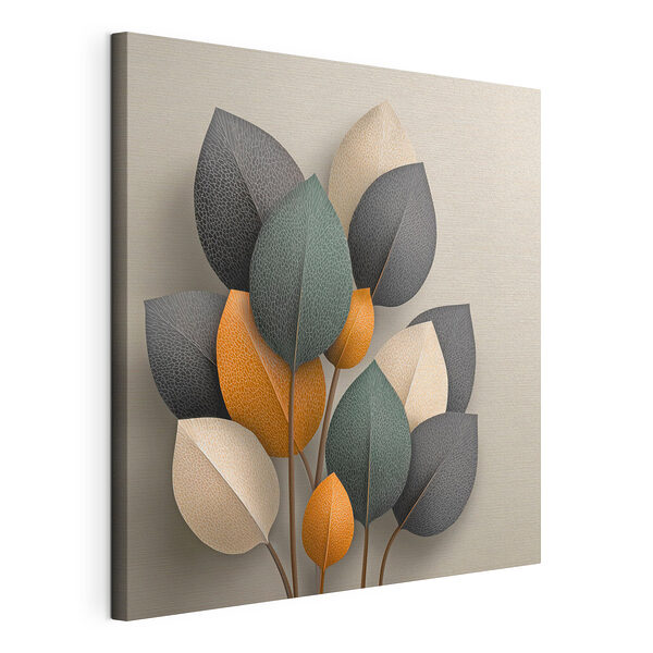 Groupe de feuilles sur une branche Tableaux Groupe de feuilles sur une branche
