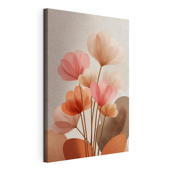 Fleurs délicates aux teintes pastel douces Tableaux Fleurs délicates aux teintes pastel douces