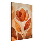 Tableaux Fleur avec des feuilles