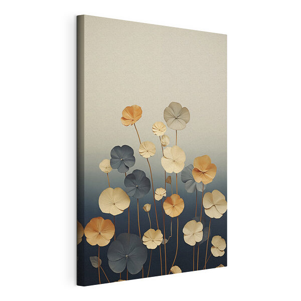 Tableaux Bouquet de fleurs avec des feuilles