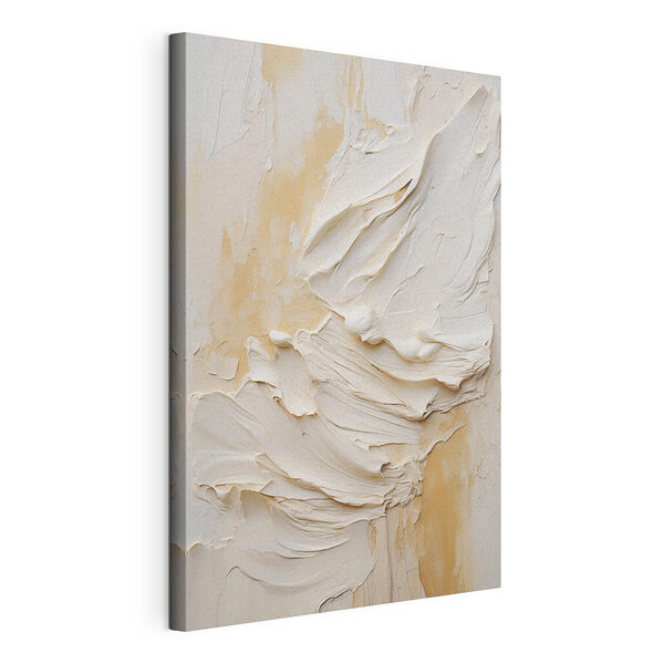 Tableaux De la peinture blanche sur un mur