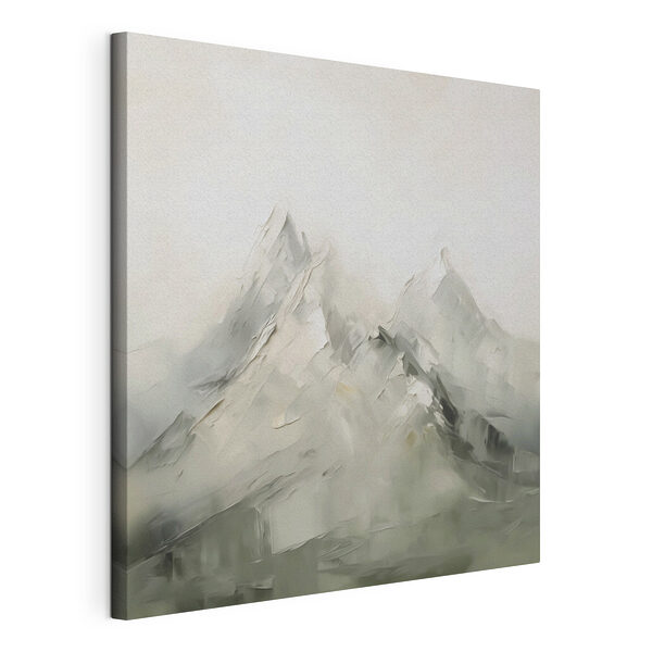 Tableaux Peinture représentant une chaîne de montagnes