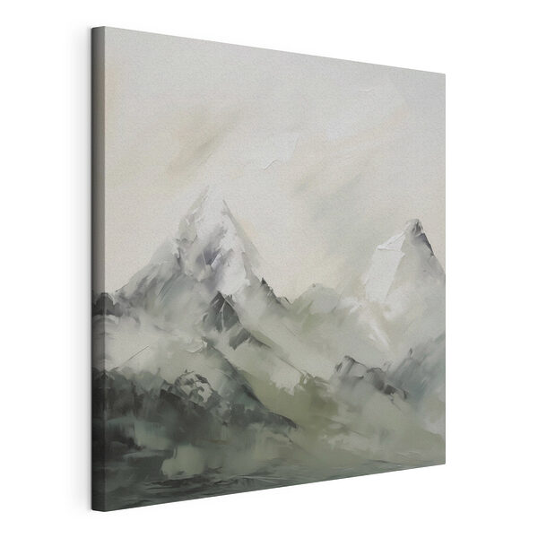 Peinture représentant une chaîne de montagnes Tableaux Peinture représentant une chaîne de montagnes