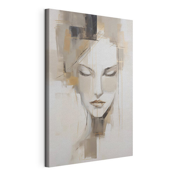 Peinture représentant le visage d'une femme Tableaux Peinture représentant le visage d'une femme