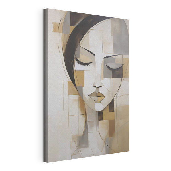 Peinture représentant le visage d'une femme Tableaux Peinture représentant le visage d'une femme