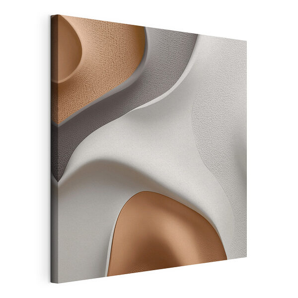- Des formes arrondies dans des couleurs douces Tableaux - Des formes arrondies dans des couleurs douces