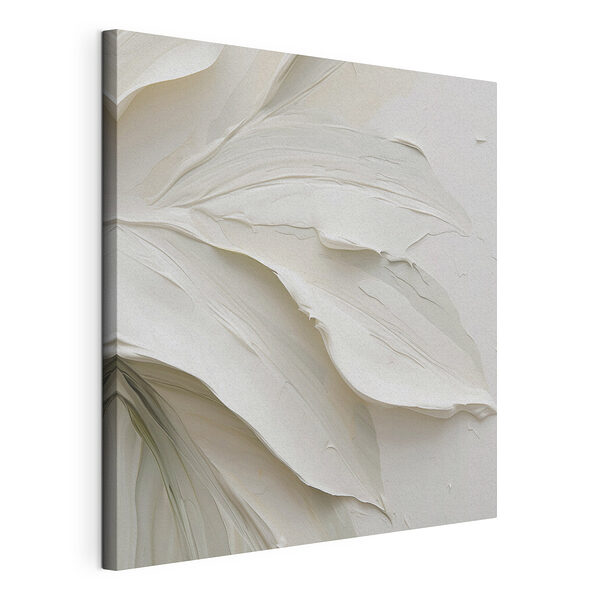 De la peinture blanche sur un mur Tableaux De la peinture blanche sur un mur