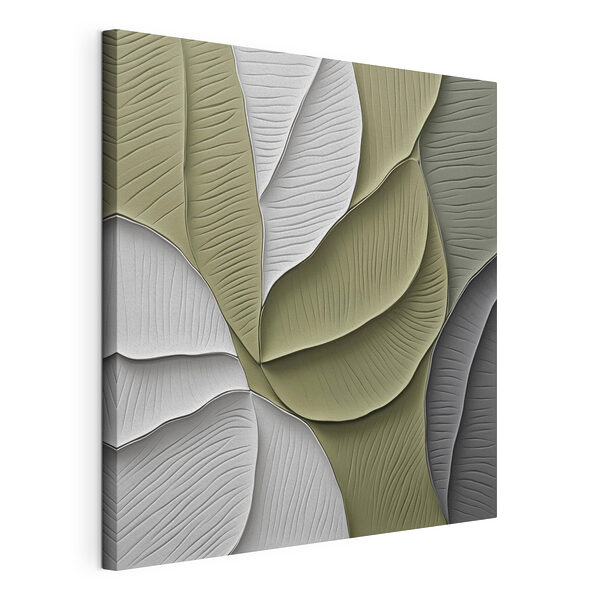 Tableaux - Des feuilles souples aux teintes délicates